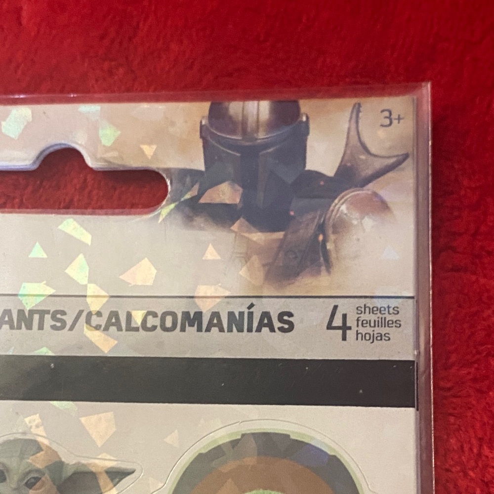 Star Wars Mandalorian Card Game and Sticker Set with Green and Black - Picture 5 of 12